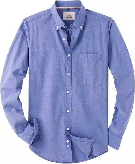 Alimens & Gentle Mens Solid Oxford Shirt