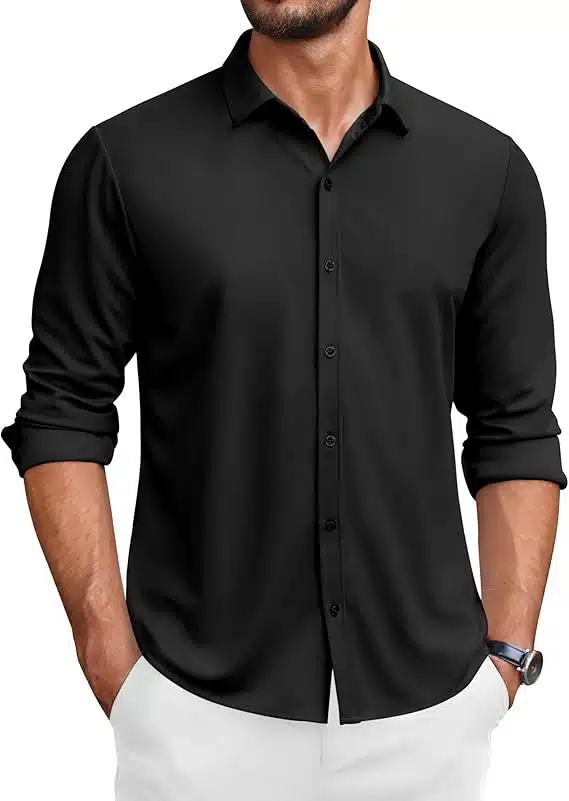 COOFANDY Men's Casual Button-Down Shirts