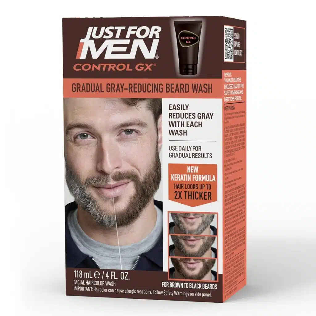 Just For Men Control GX Grey Reducing Beard Wash Shampoo