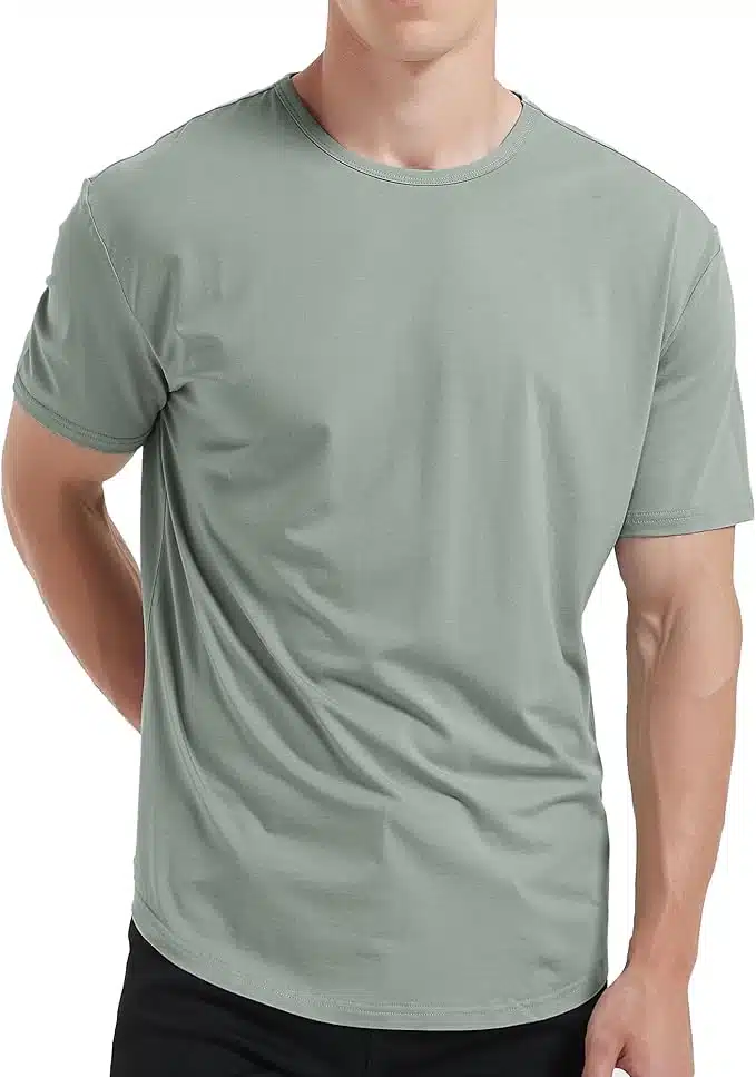 Netdraw Men's Ultra Soft Bamboo Viscose T-Shirt