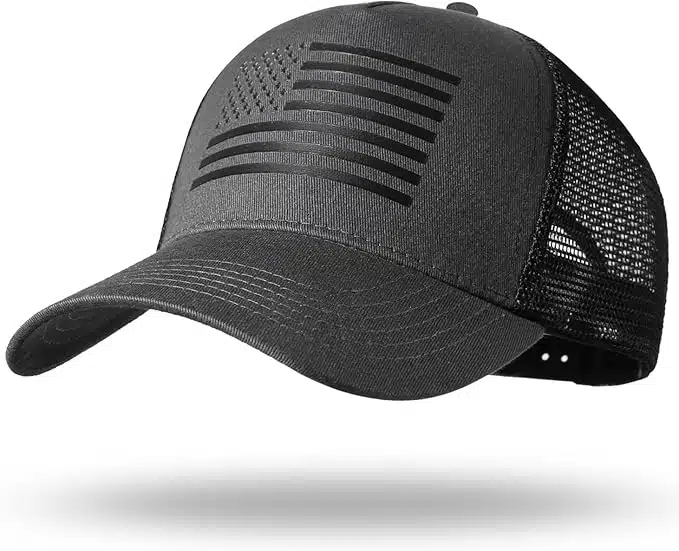 American Flag Trucker Hat