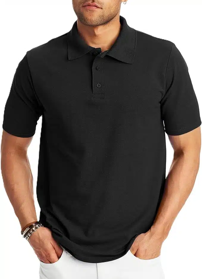 Hanes Men’s X-Temp Short Sleeve Polo Shirt