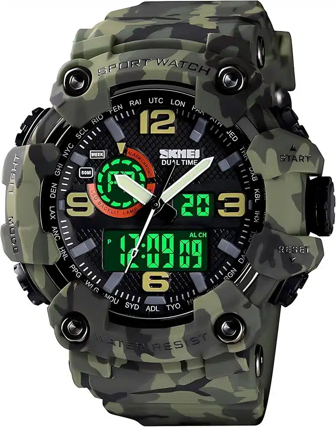Gosasa Men's Large Face Sports Watch