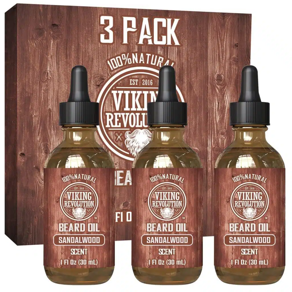 Viking Revolution Sandalwood Beard Oil for Men